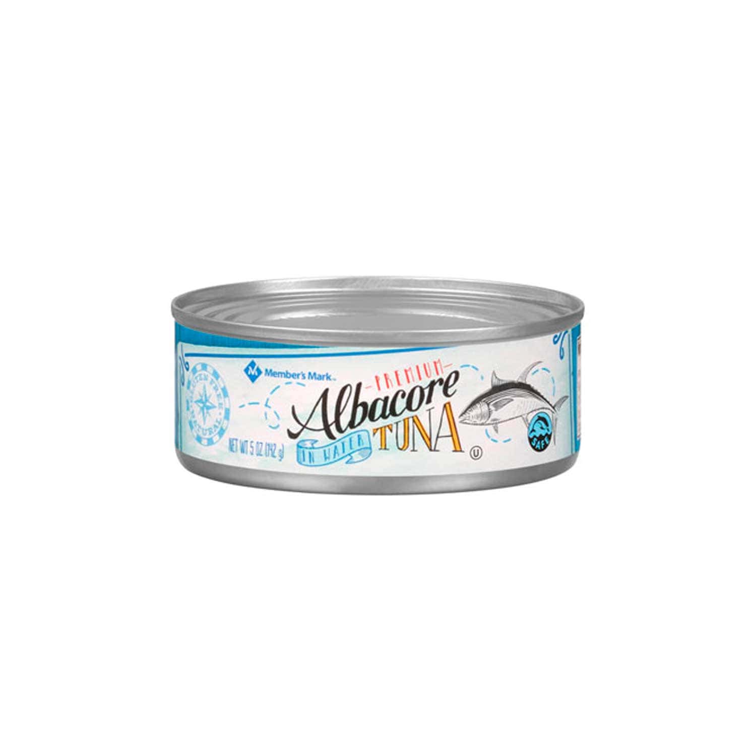 Atún Premium Albacore en Agua Member's Mark. 113 gr