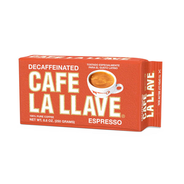 Café Molido Descafeinado Espresso La Llave, 250 gr.