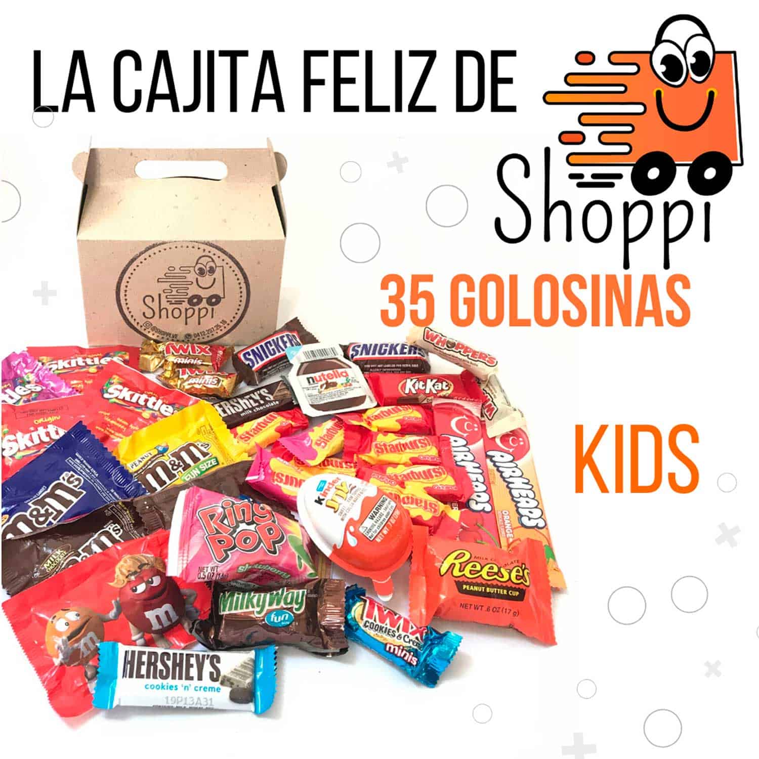 Cajita Feliz Kids 35 Golosinas