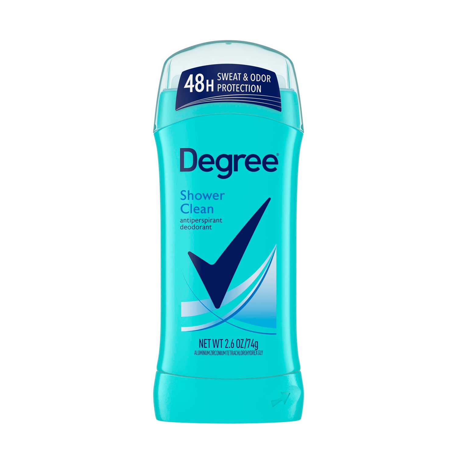 Desodorante en barra Degree Shower Clean. 74 gr