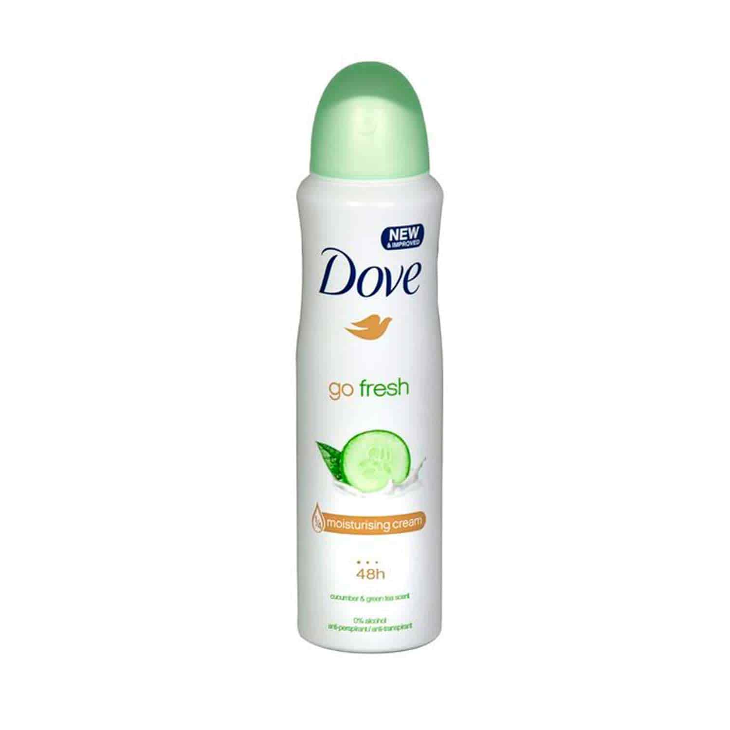 Desodorante Spray Go Fresh Pepino Dove. 150 ml