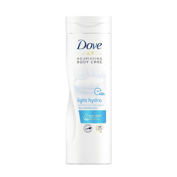 Loción Corporal Light Hydro Dove. 400 ml
