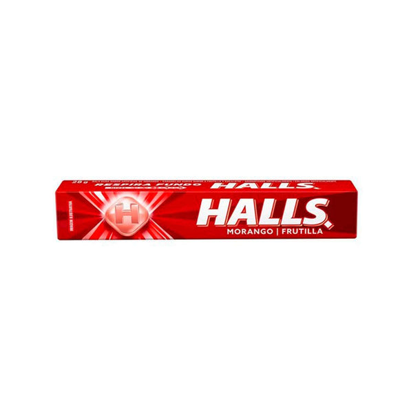 Caramelos Halls Fresa. 10 Caramelos