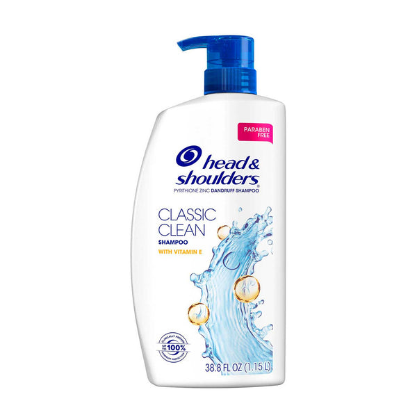 Shampoo Head & Shoulders Classic Clean + Vitamina E 1.15 lt