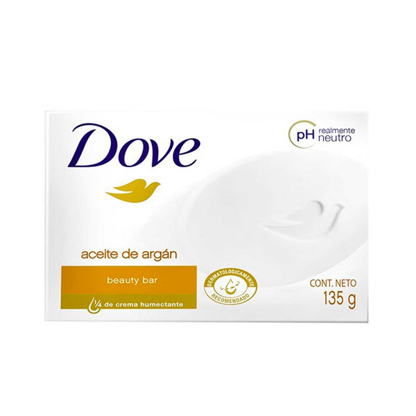 Jabón Dove Aceite de Argán pH Neutro 135 gr