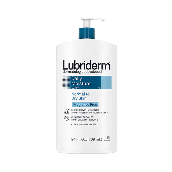 Loción Libre de Fragancia Daily Moisture Lubriderm. 709 ml