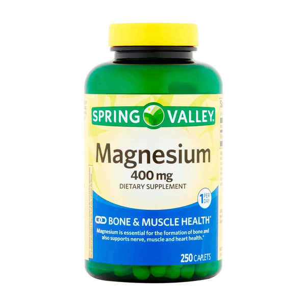Magnesio Spring Valley 400 mg. 250 tabs