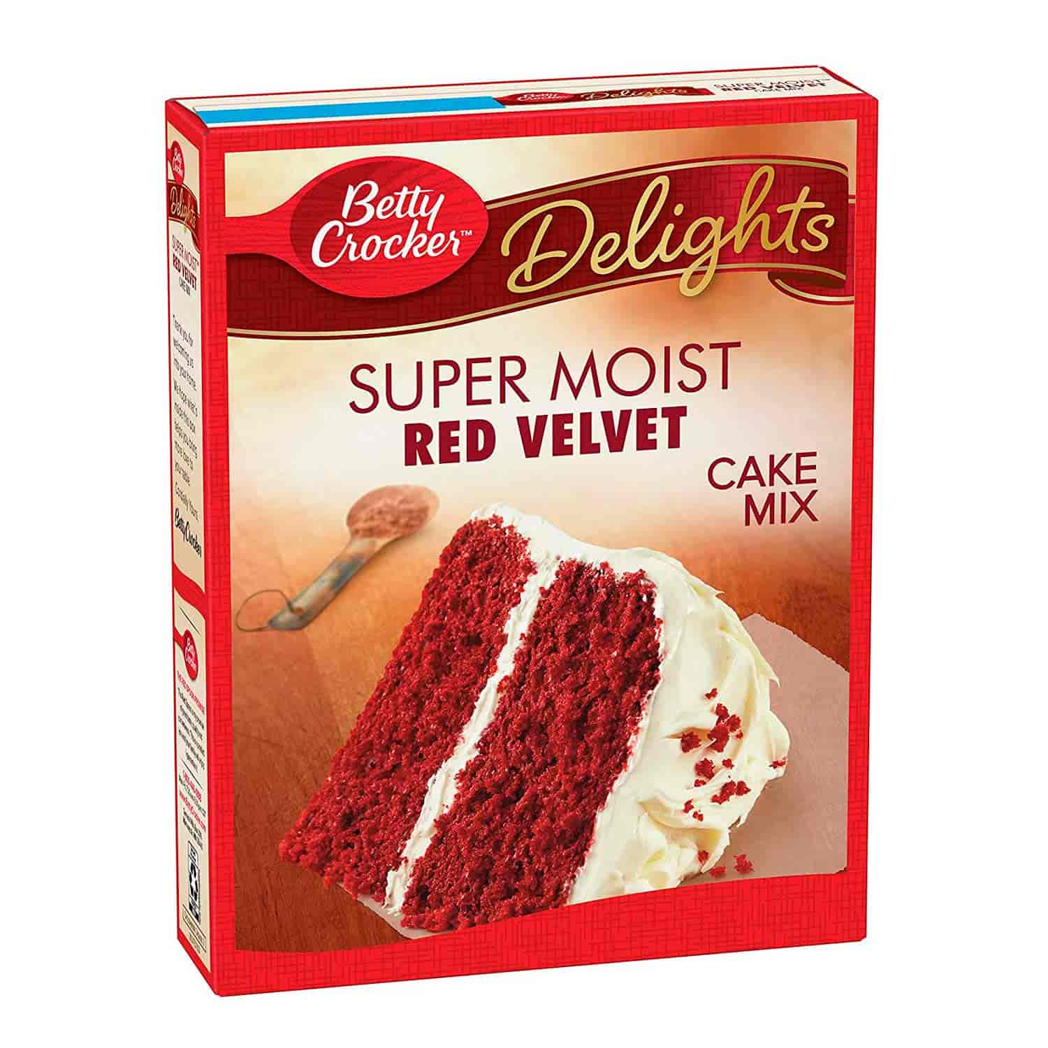 Mezcla para tortas. Red velvet Betty Crocker