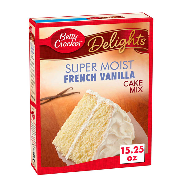 Mezcla para tortas Betty Crocker. Vainilla Francesa