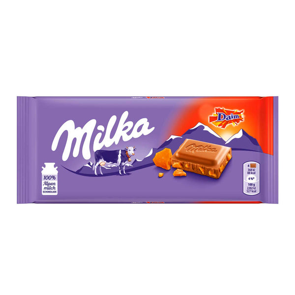 Chocolate Milka Daim. 100 gr
