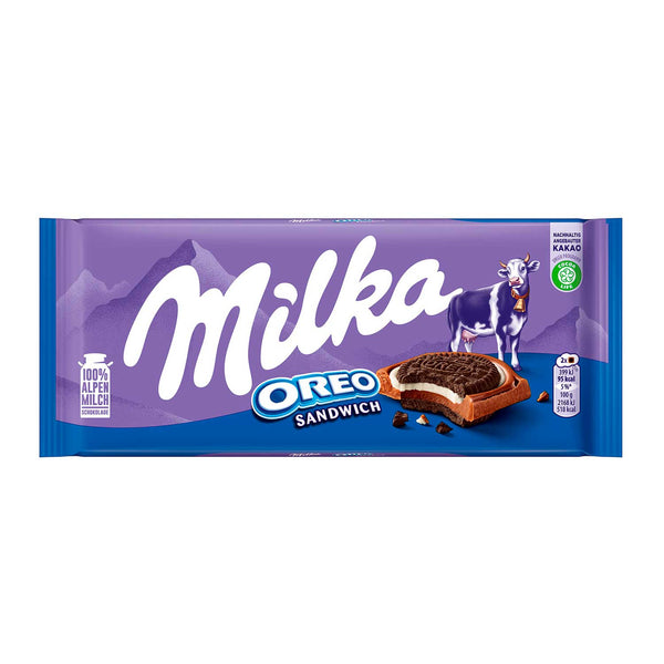 Chocolate Milka Oreo Sandwich. 92 gr