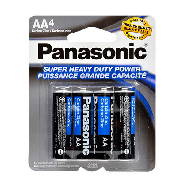 Batería AA Panasonic 4 Unds.