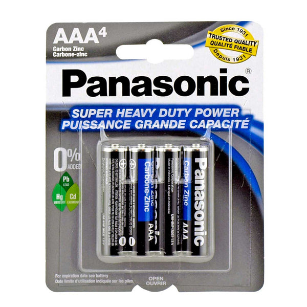 Batería AAA Panasonic 4 Unds.