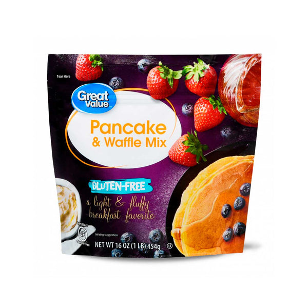 Mezcla de Panquecas gluten free Great Value 454 gr