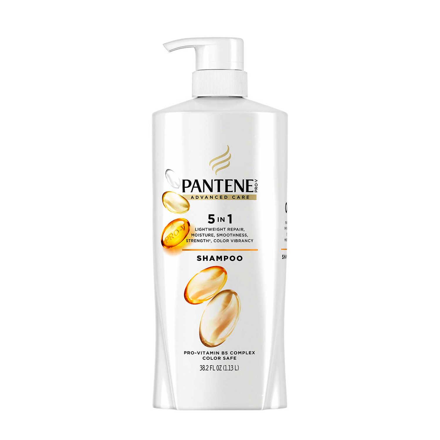 Shampoo Pantene 5 en 1 Pro-V 5 en 1. 1,13 litros