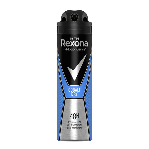 Desodorante Spray Rexona Men Cobalt Dry. 150 ml