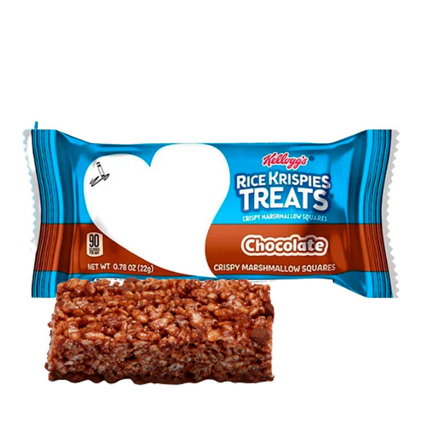 Barras de Cereal Rice Krispies Treats Kellogg's Chocolate. 22 gr