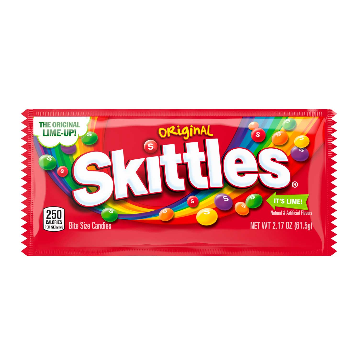 Caramelos Skittles Original. 61.5 gr