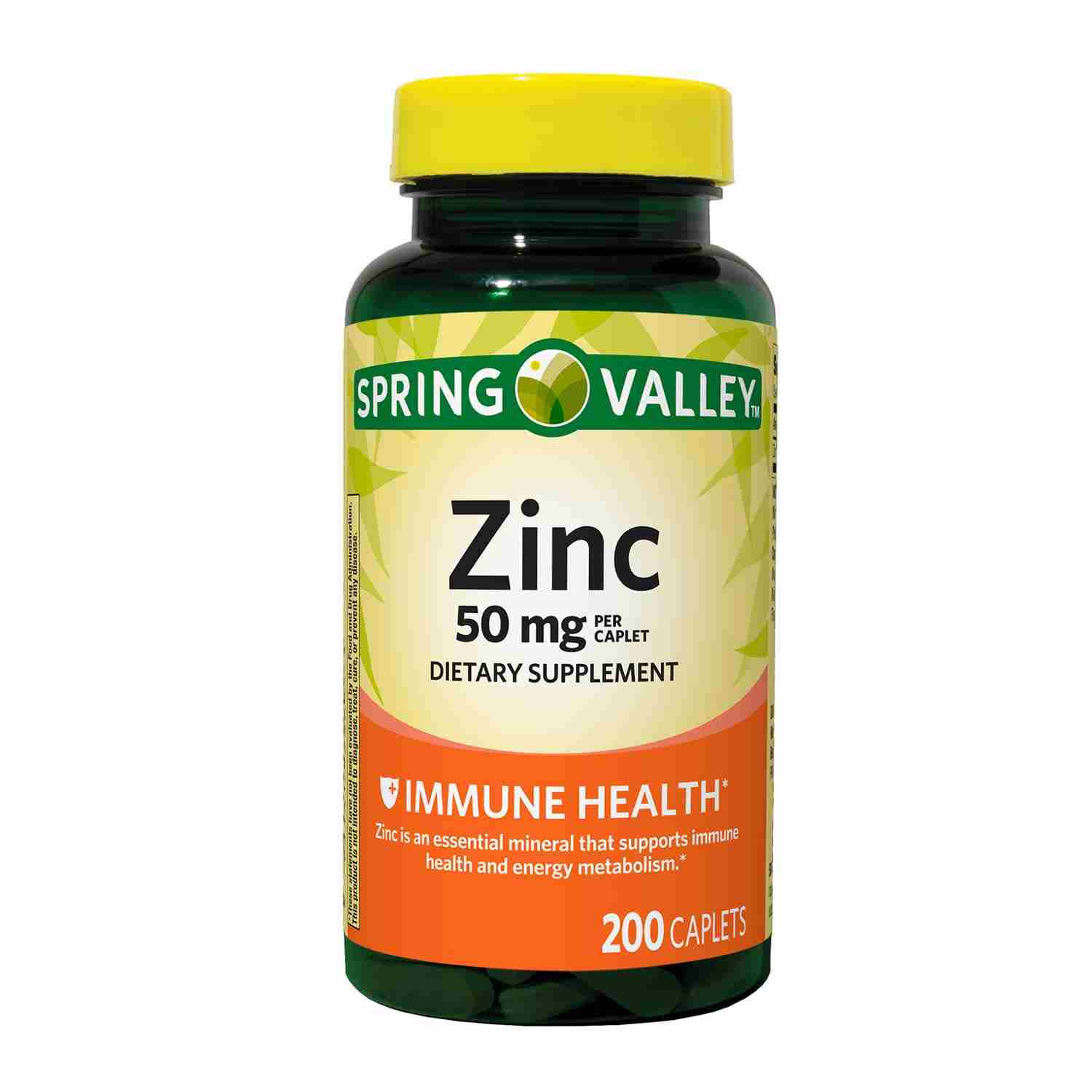Zinc Spring Valley 50 mg 200 caps