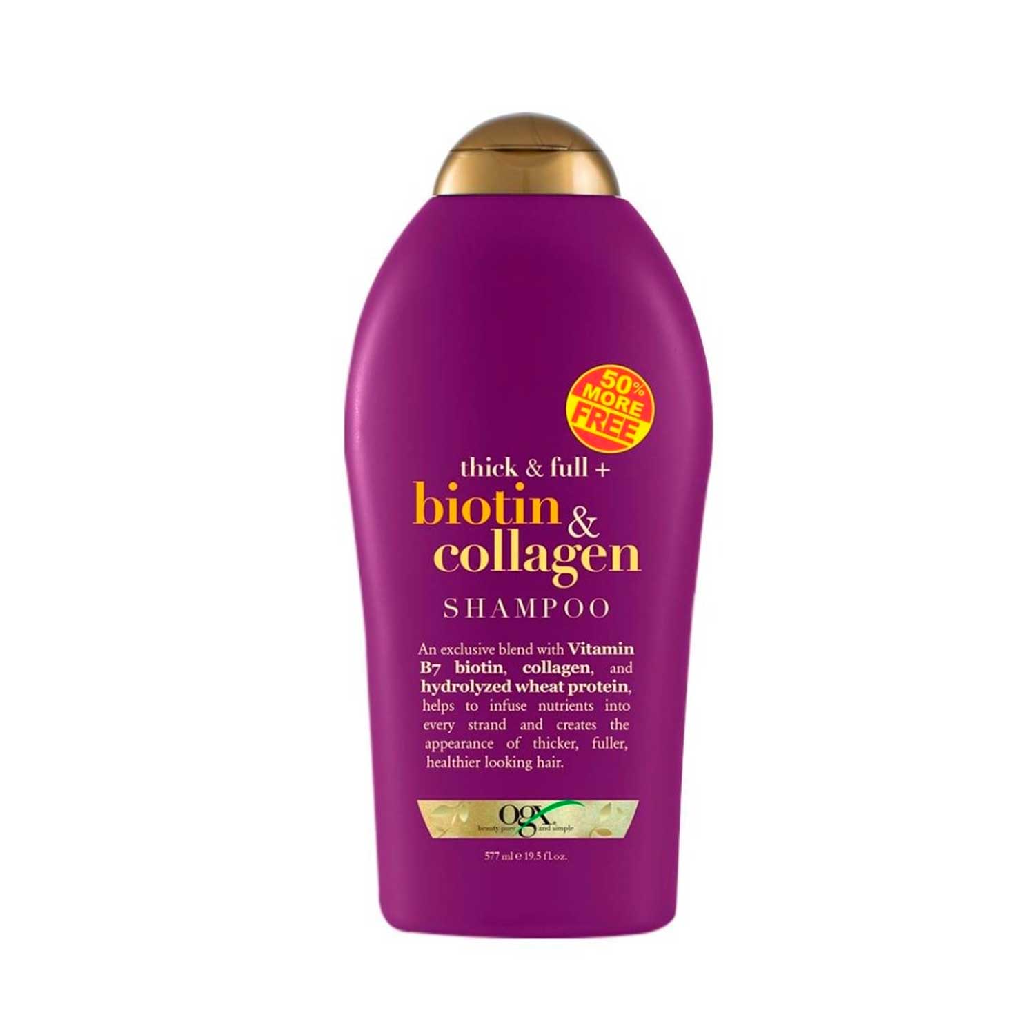 Shampoo Biotin y Colágeno OGX 577 ml